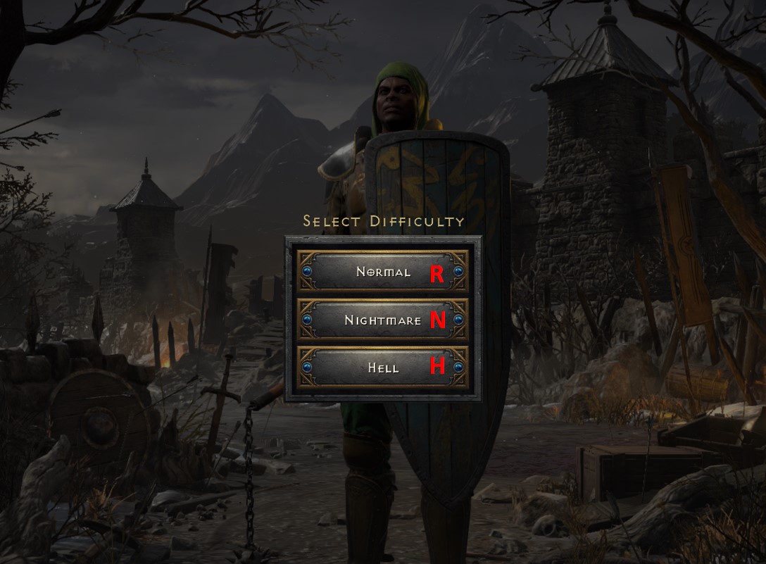 Diablo 2: Difficulty: What's the difference between Normal, Nightmare and Hell?