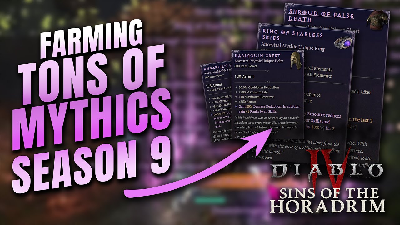 Diablo 4 Season 9 Ancestral Drops How to Farm Them Best Way Guide