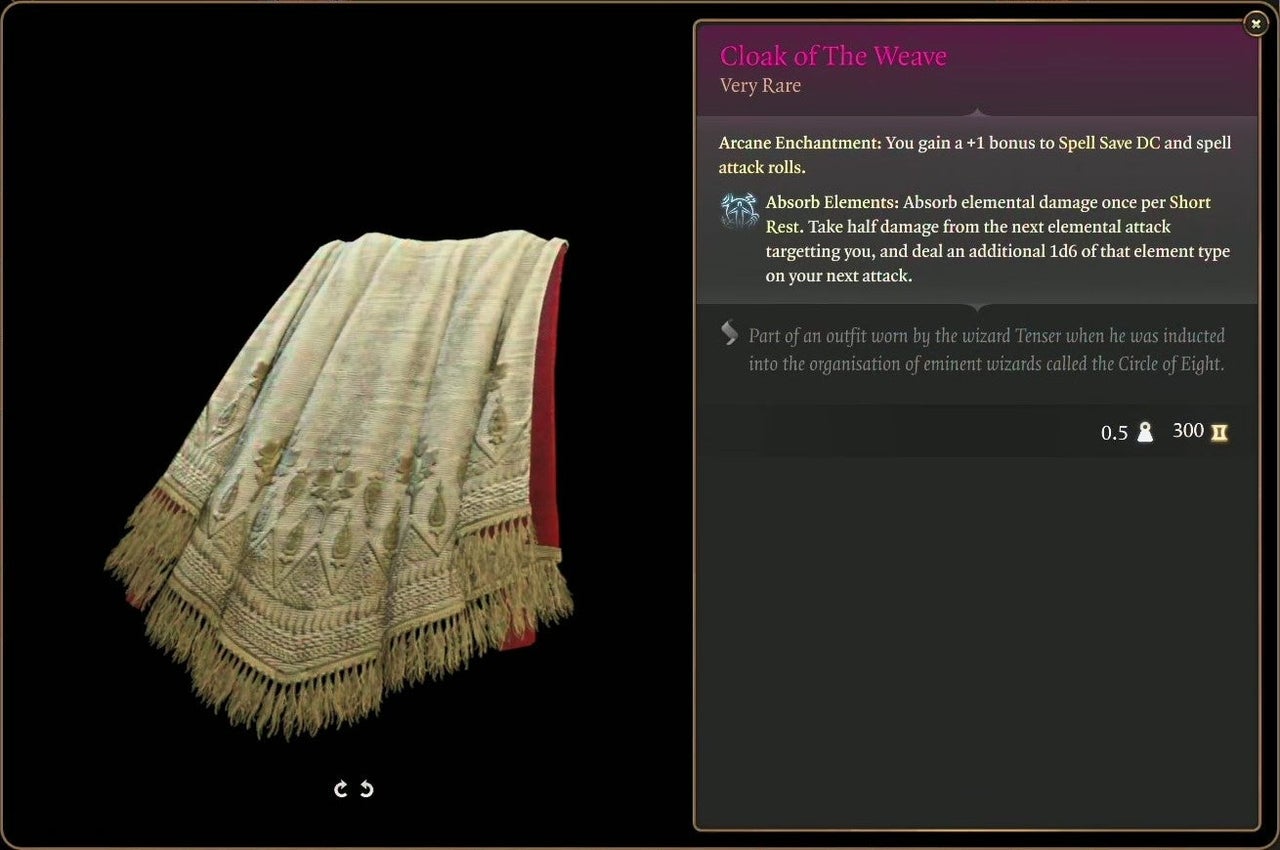 how to get cloak of the weave bg3 best tips and tricks revealed