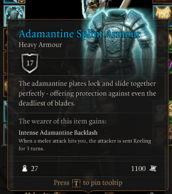 Adamantine Scale Mail vs Splint Armor BG3 Which Heavy Armor is Better