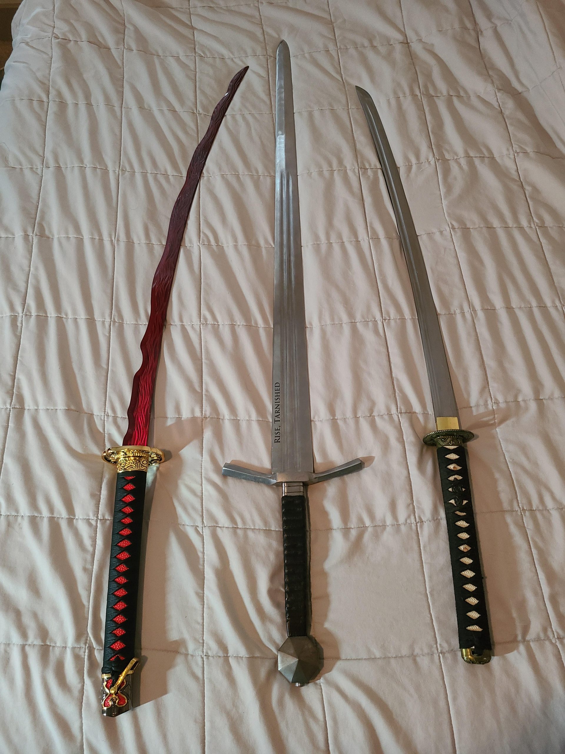 Real vs fake rivers of blood replica?Spot the differences now