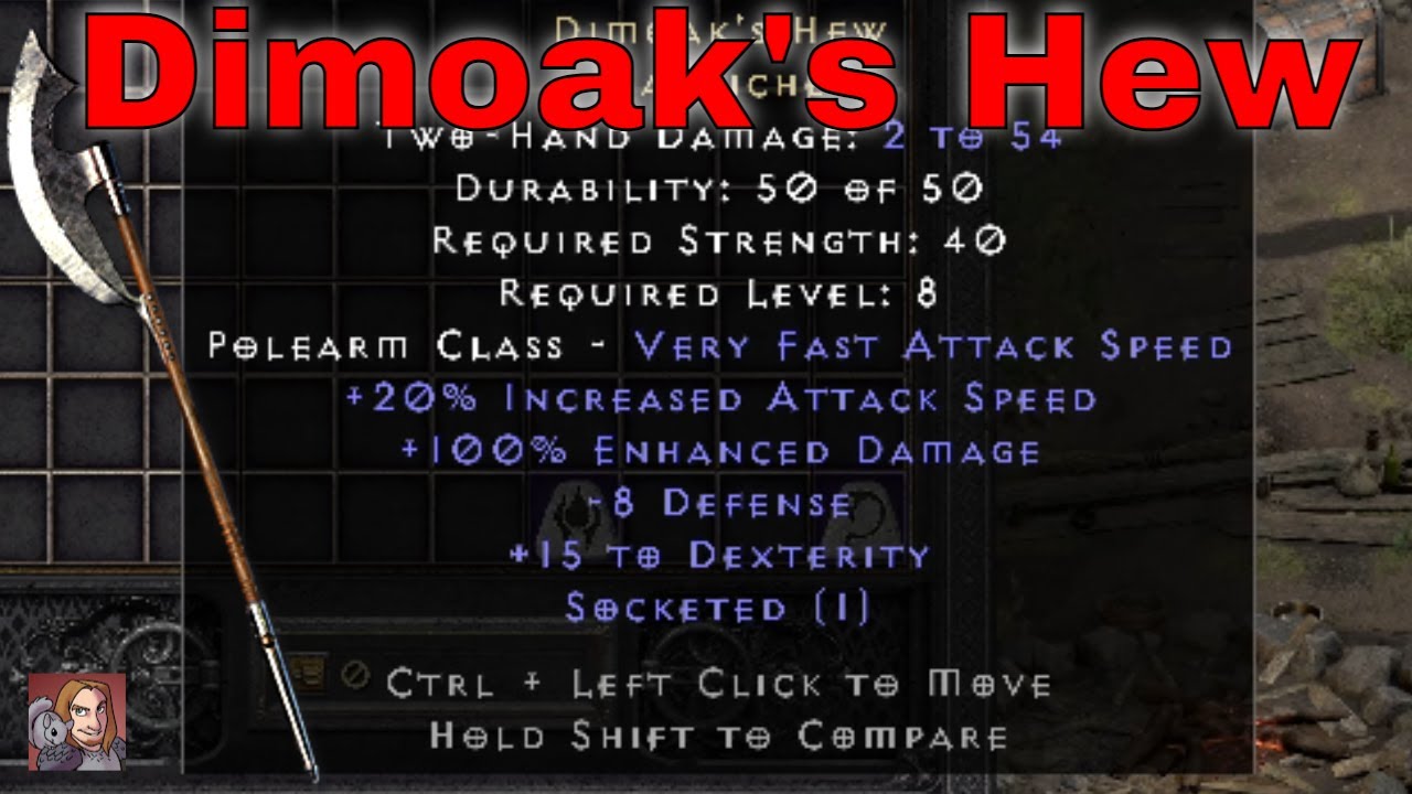 Diablo 2 Unique Bardiche Stats Guide: Perfect Roll Info You Need