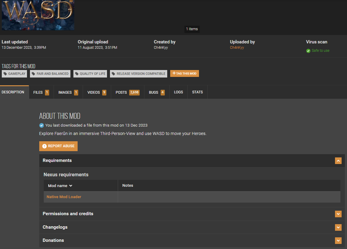 Where to put BG3 mods folder learn how to install mods properly