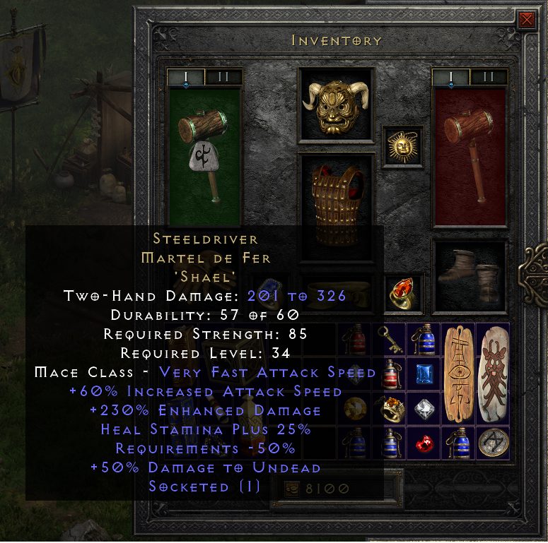 Diablo 2 Steeddriver Stats & Tips: Is It Worth Equipping Today?