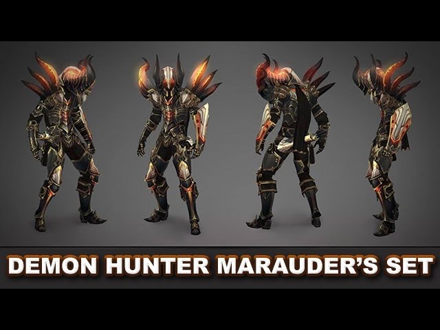 What sets are available for the Demon Hunter in Diablo 3?