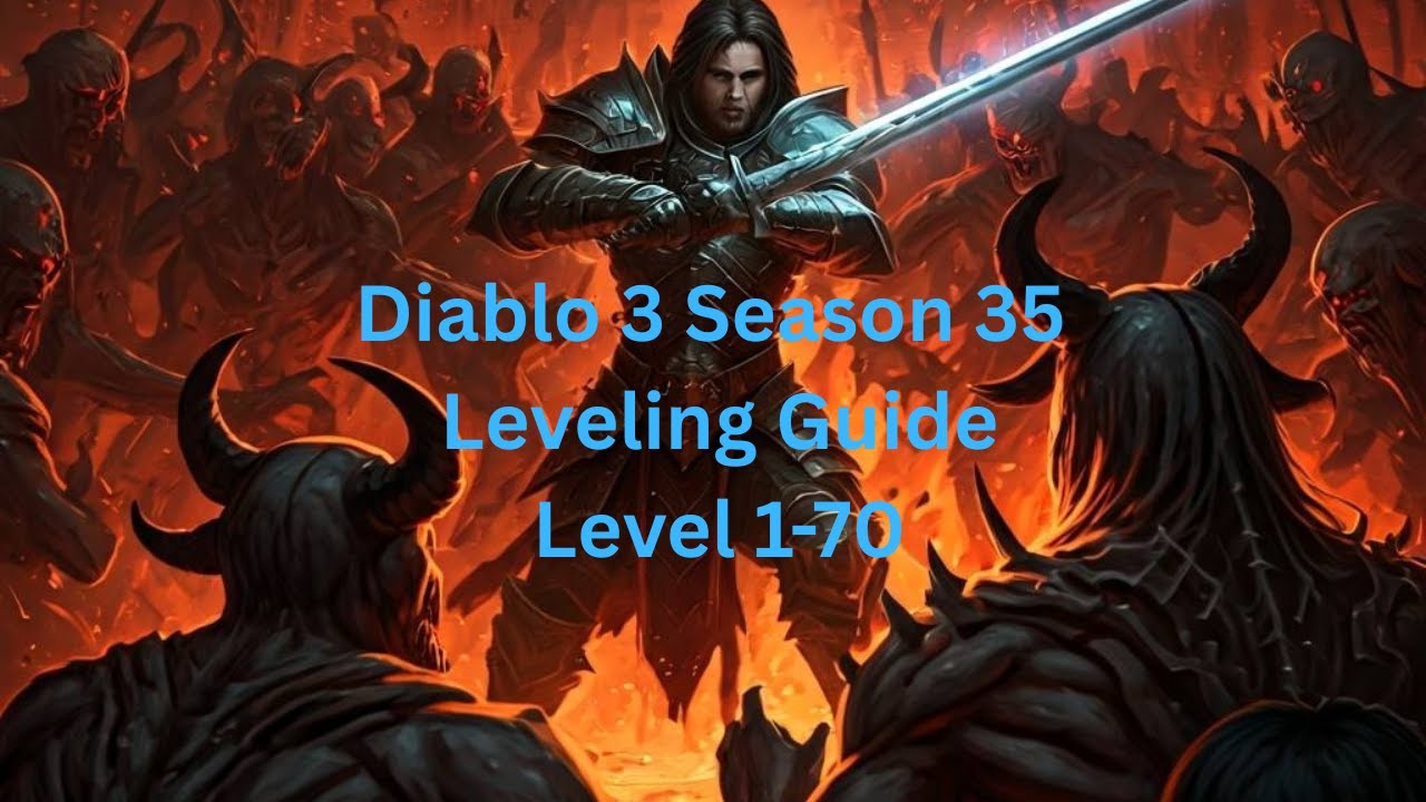 How to level up super quick in season 35 diablo 3 essential tips