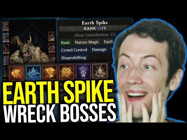 Top Diablo 4 Season 4 Earth Spike Build Druid Endgame Farming Strategy