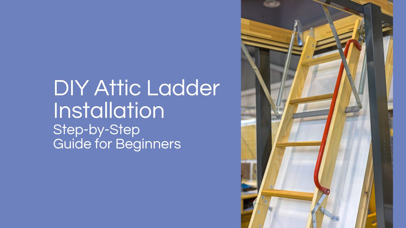 How to Install an Attic Door Ladder Fast - Easy Step by Step DIY Guide