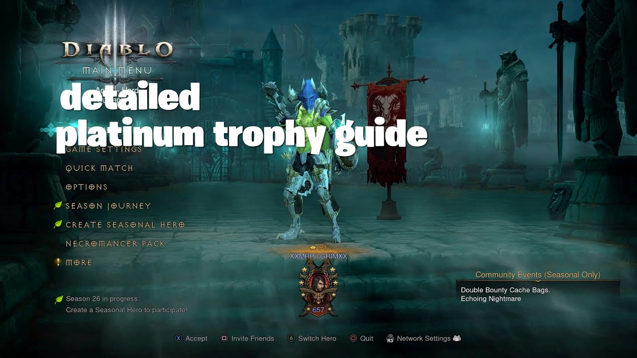 Diablo 3 Trophy Guide Avoid Common Trophy Mistakes And Save Time