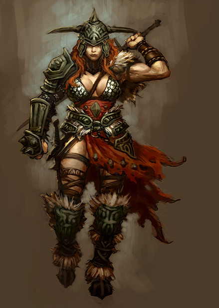 Why choose Diablo 3 female barbarian? Key reasons players love her style!