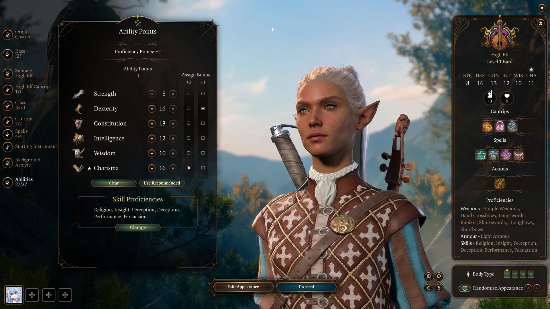 How to play bg3 glamour bard? Best spells and abilities guide revealed!