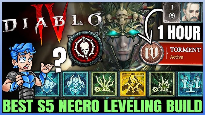 Best Necromancer Leveling Build Diablo 4 Simple Setup For New Players