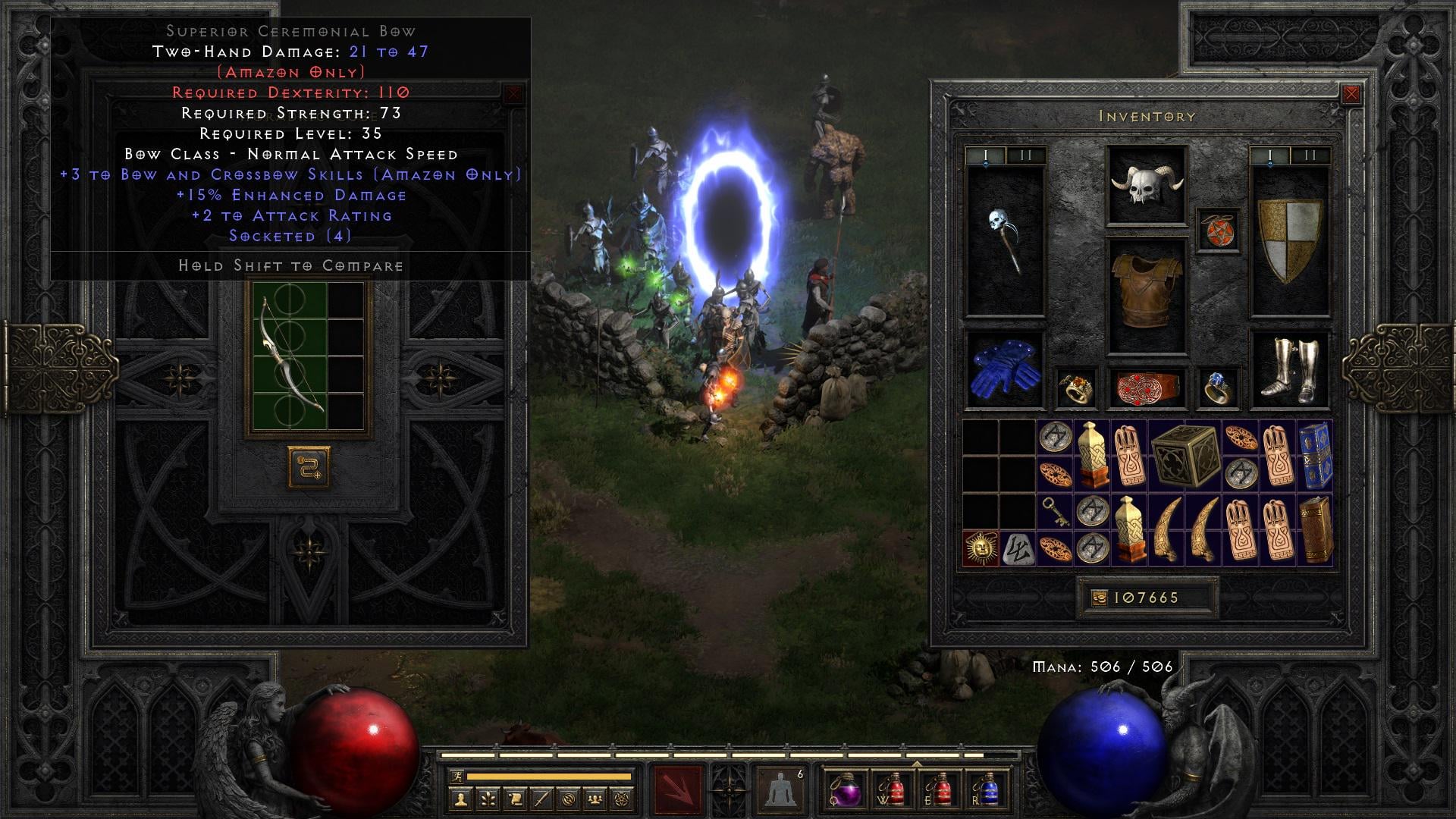 Bow Runewords For Amazon Diablo 2: Best Choices For Your Class