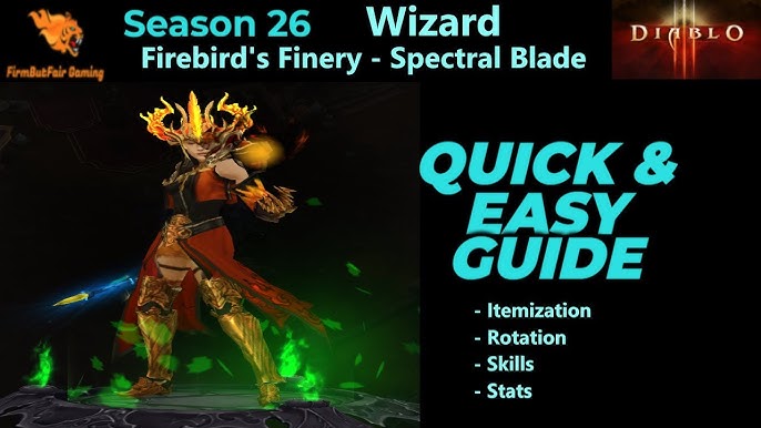 How to play Diablo 3 Mage Firebird Suit?