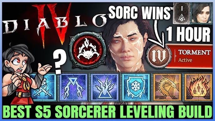 Best Sorcerer Leveling Diablo 4 Build Guide for Easy Fast XP