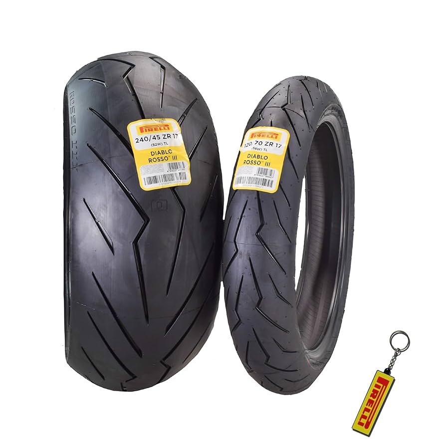 Top Motorcycles Using Pirelli Diablo Rosso 3 120 70 R17