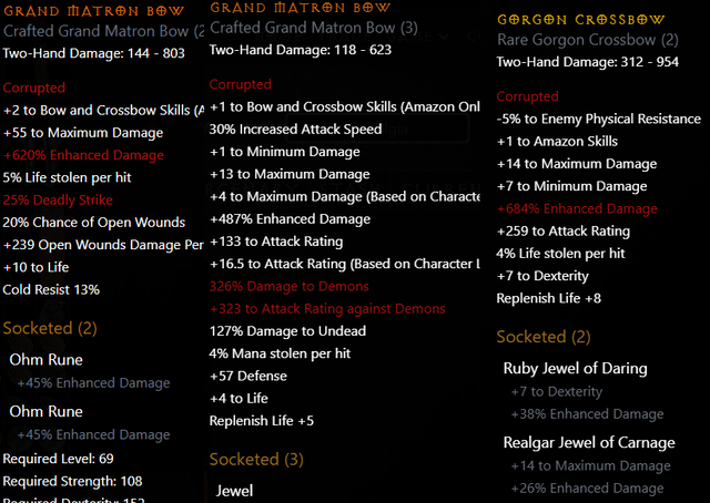 Best Bows in Diablo 2: Top Picks for Your Amazon Build Revealed!