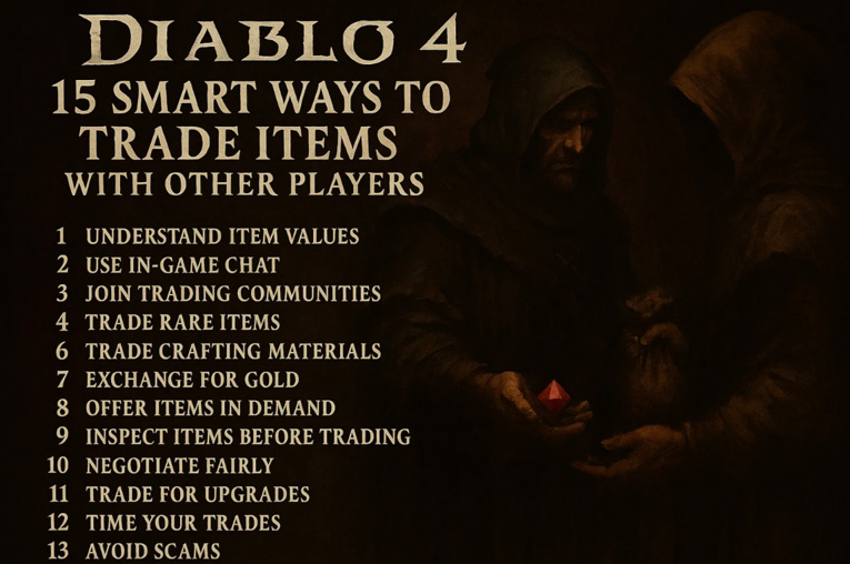 Diablo 2: How to trade with other players safely and efficiently?
