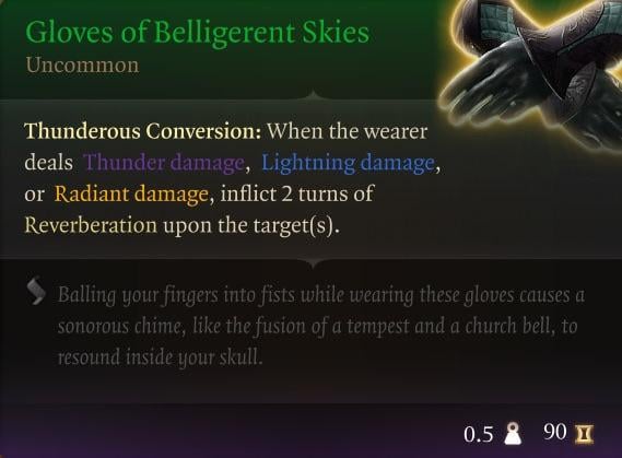 Are Gloves of Belirigant Skies BG3 Worth It？ Full Stats and Performance Review!