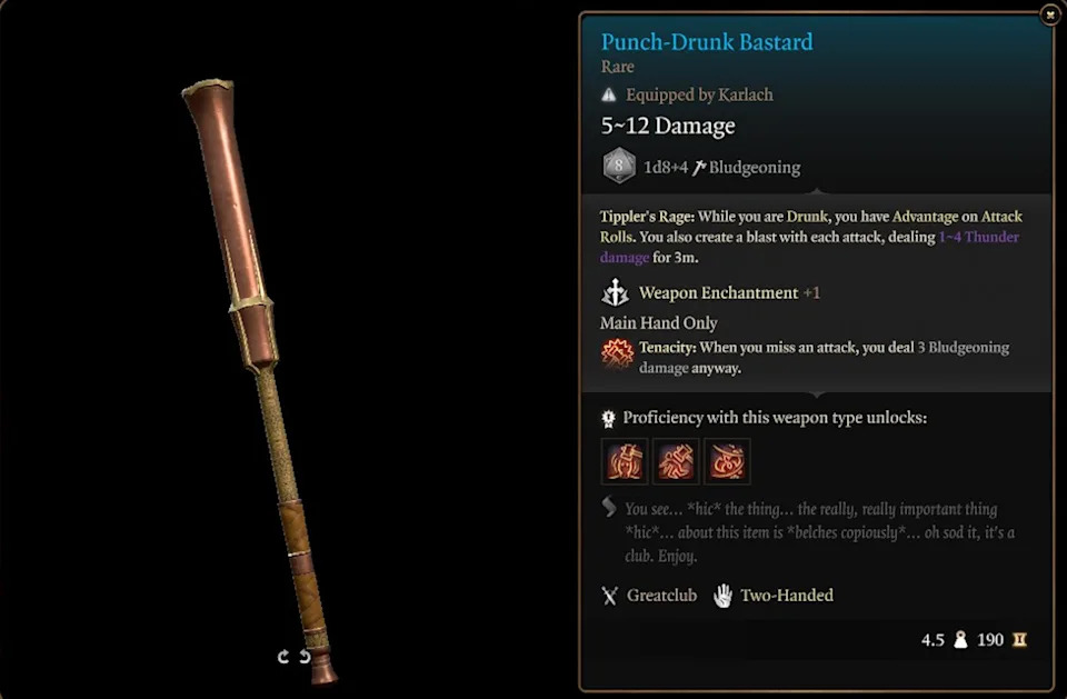 Punch Drunk BG3 Damage (Is it good?)